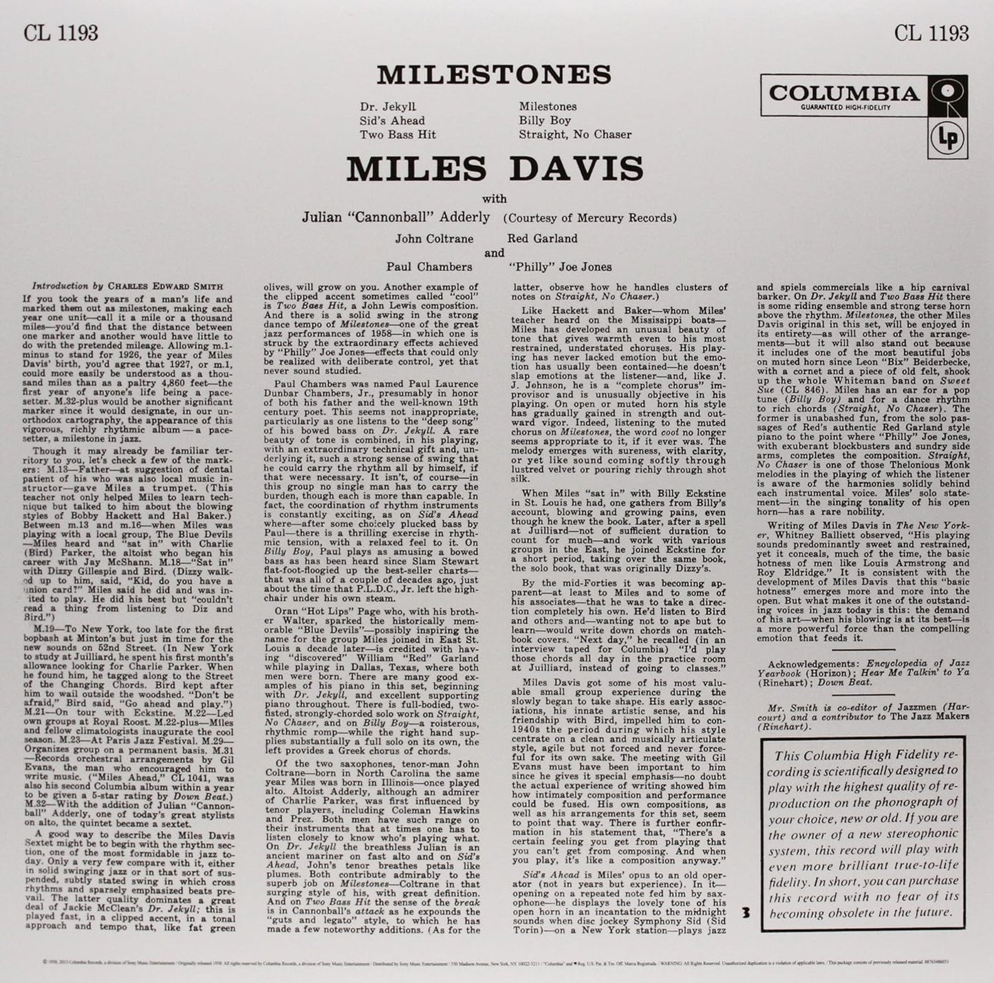 Milestones