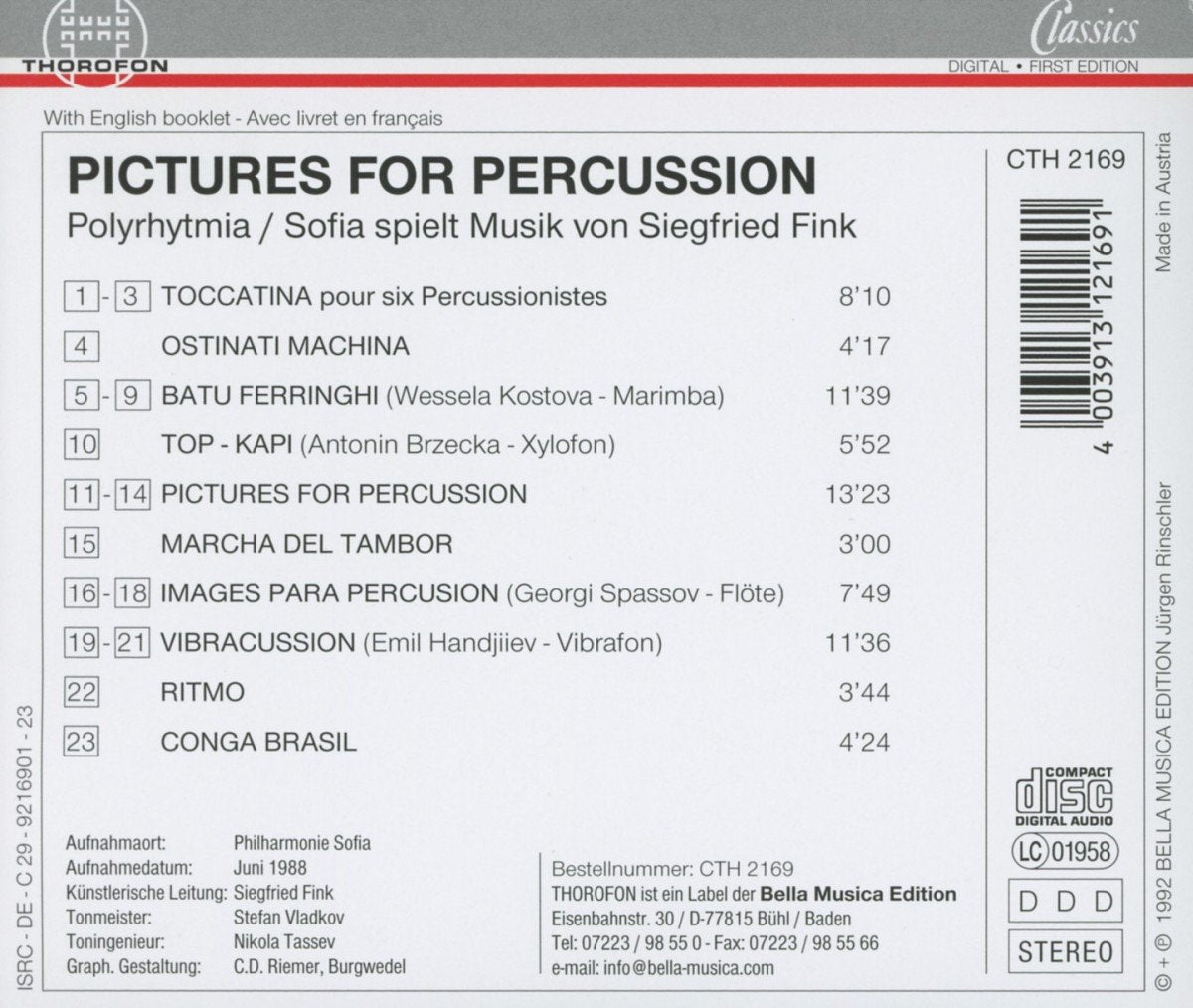 Pictures for Percussion