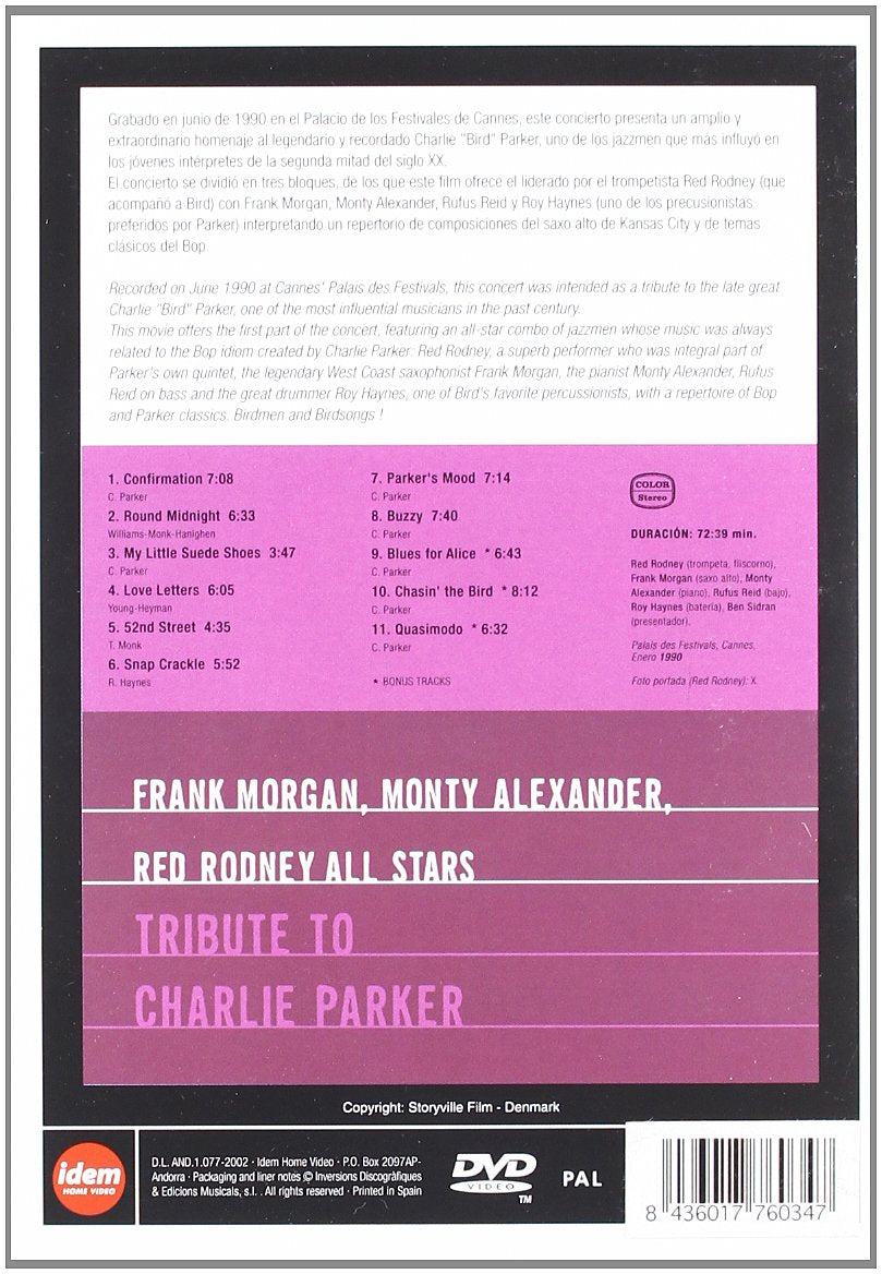 Tribute To Charlie Parker