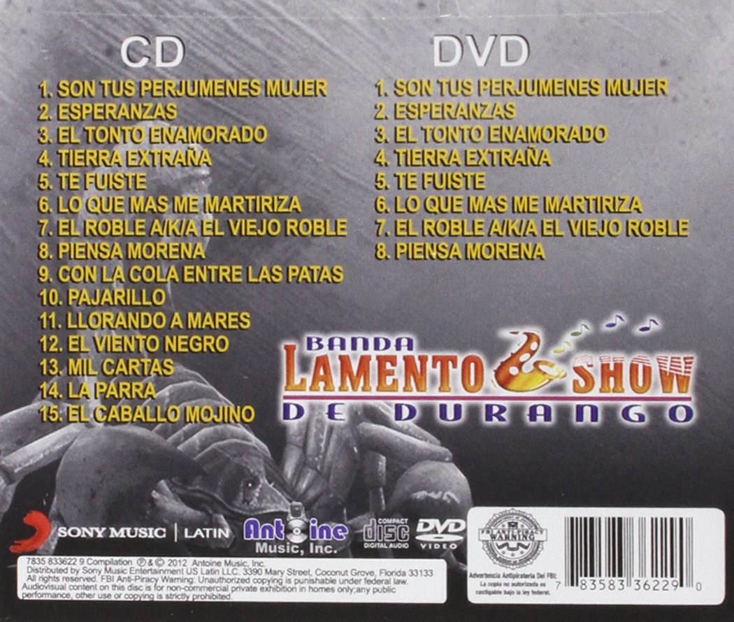 Banda Lamento Show De Dur-Leyenda.. -Cd+Dvd