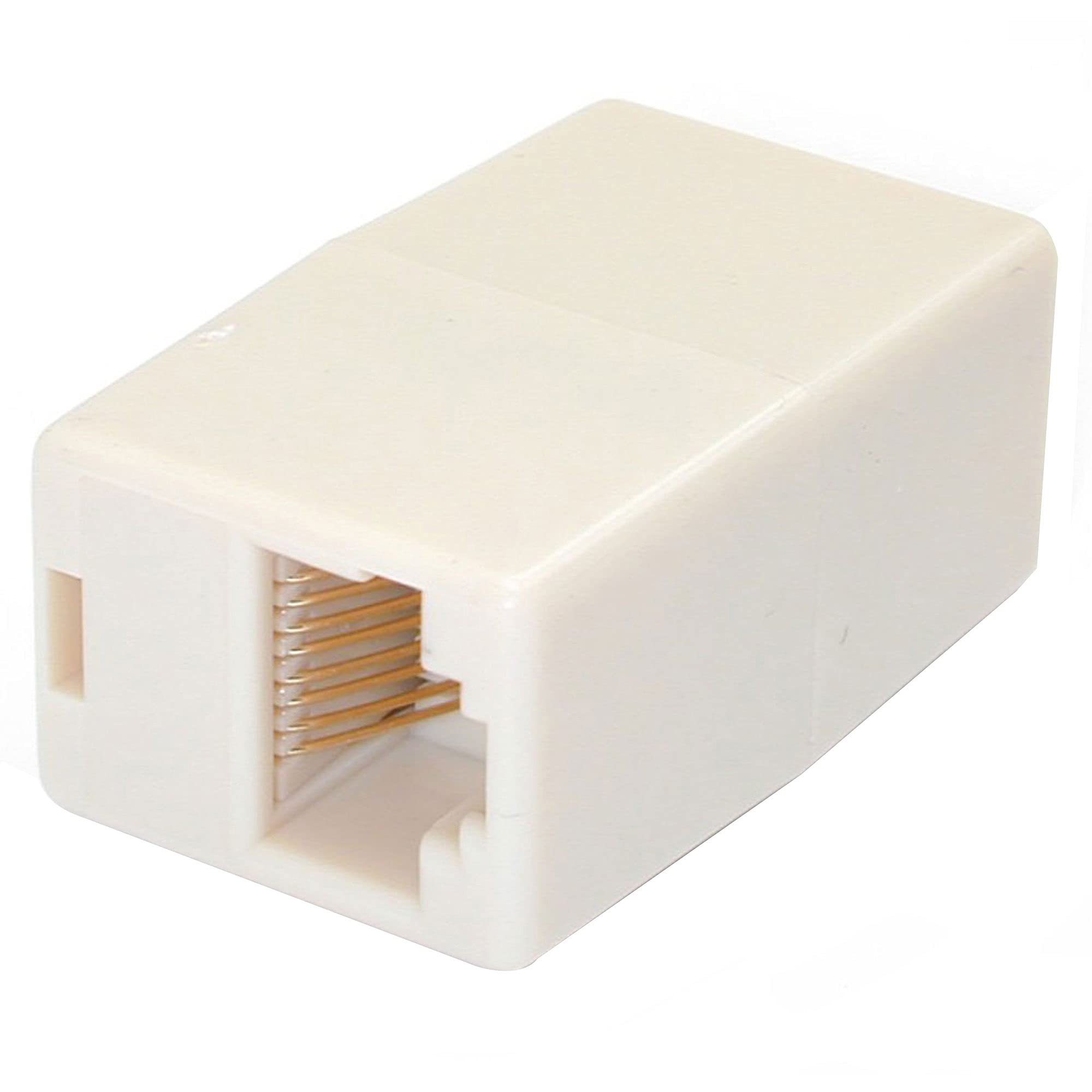 StarTech.com Cat5e RJ45 Modular Inline Coupler - 10 Pack - Cat5e Coupler - RJ45 to RJ45 Coupler - 10 pack RJ45 Couplers - Ethernet Coupler
