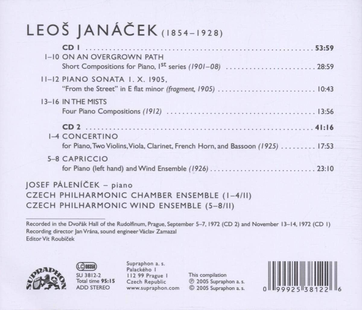 Piano Works (Palenicek)