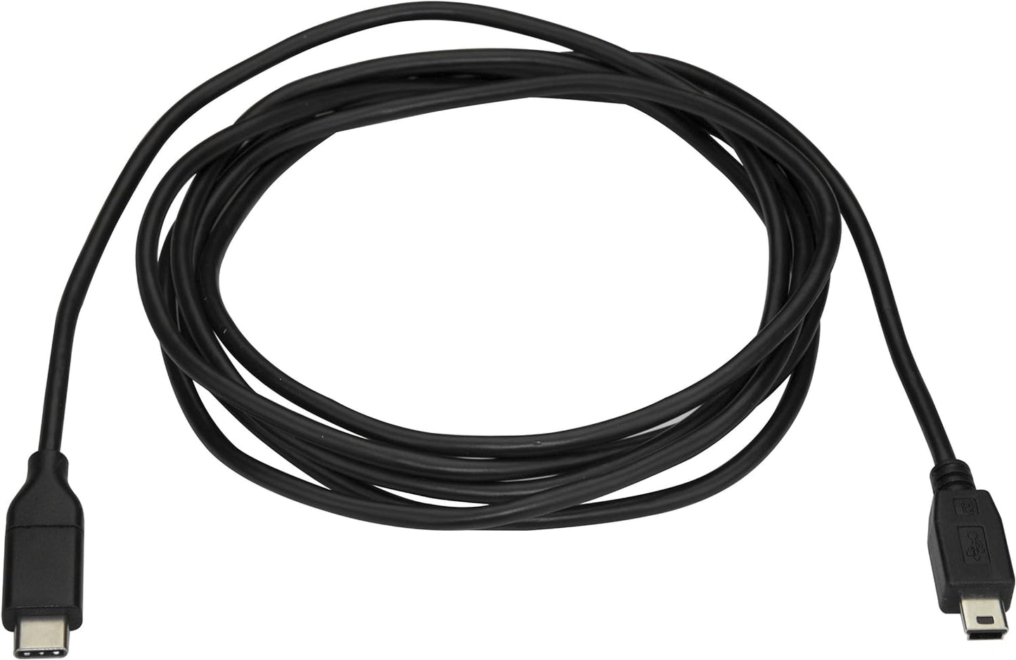 StarTech.com USB C to Mini USB Cable - 6 ft / 2m - M/M - USB 2.0 - Mini USB Cord - USB C to Mini B Cable - USB Type C to Mini USB (USB2CMB2M