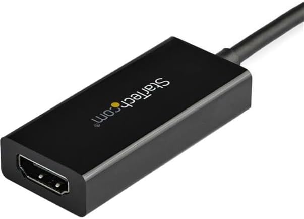 StarTech.com USB C to HDMI Adapter - 4K 60Hz Video, HDR10 - USB-C to HDMI 2.0b Adapter Dongle - USB Type-C DP Alt Mode to HDMI Monitor/Display/TV - USB C to HDMI Converter (CDP2HD4K60H