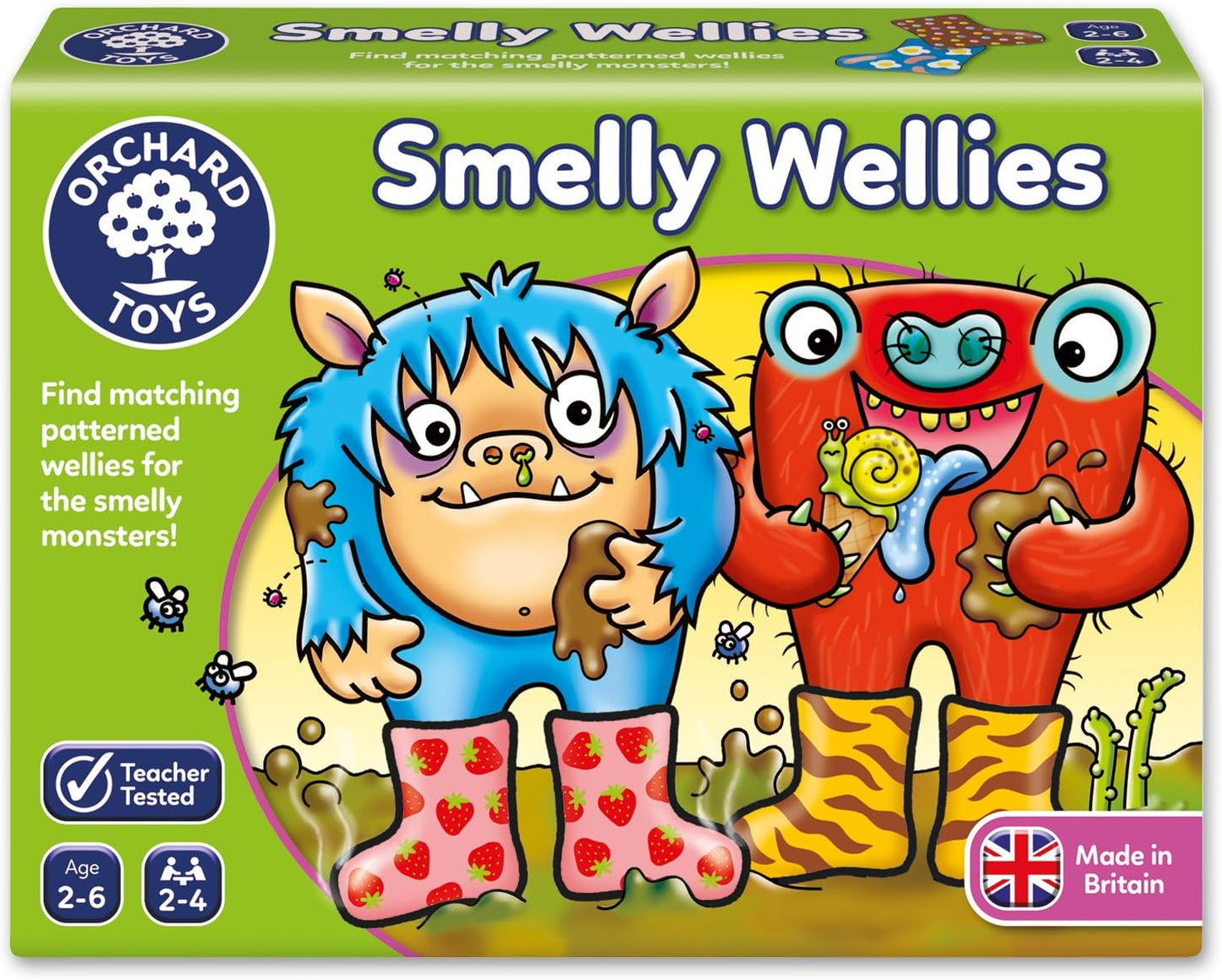 Orchard Toys Smelly Wellies Game & Toys Little Bus Lotto Mini Game