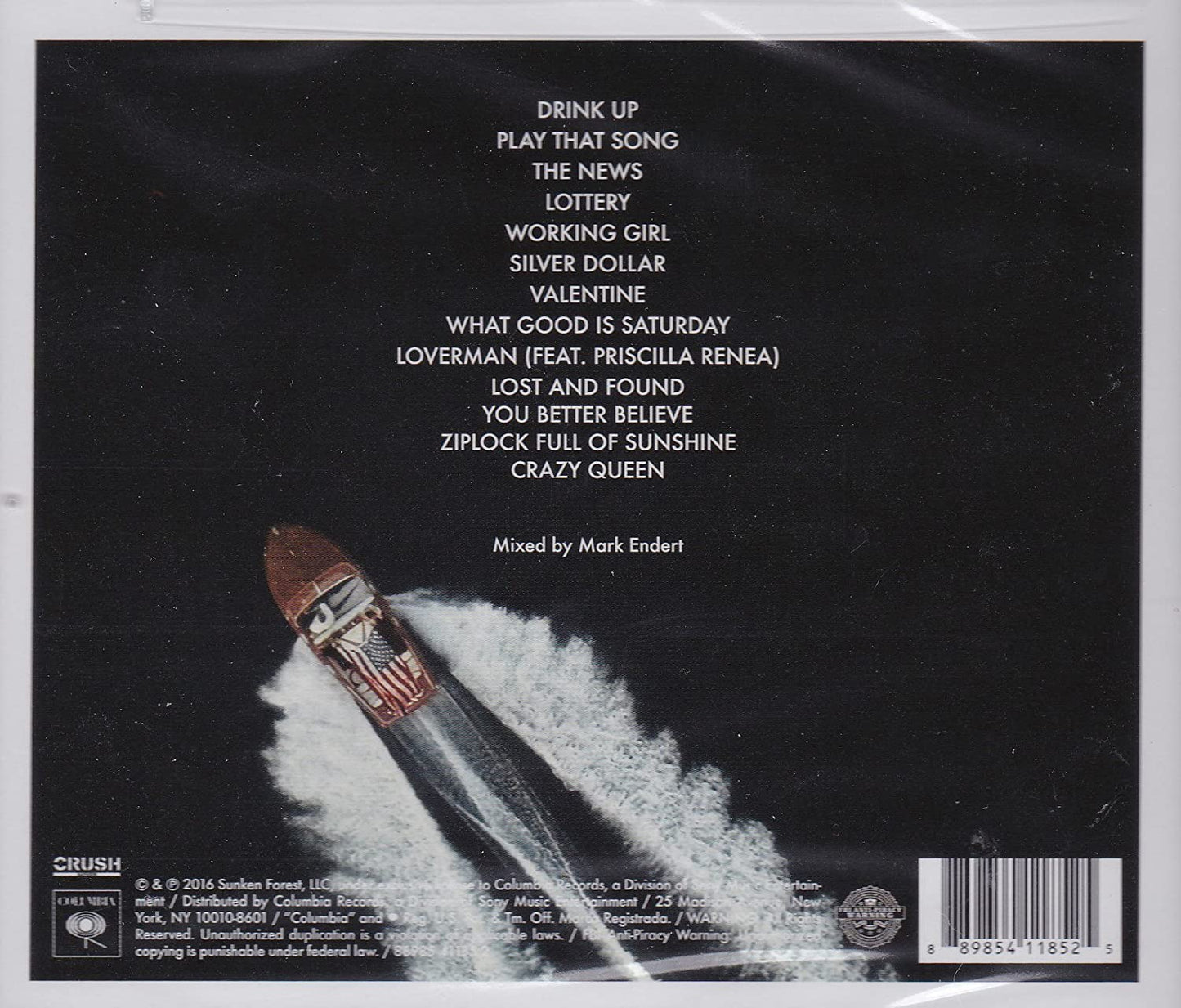 Train - A Girl A Bottle A Boat - Exclusive Limited Edition +2 Extra Songs Bonus Tracks CD