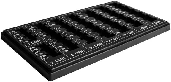 Unbranded Euro Coin Tray - Black