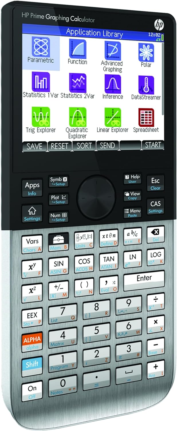 HP Prime G2 Graphing Calculator,Black