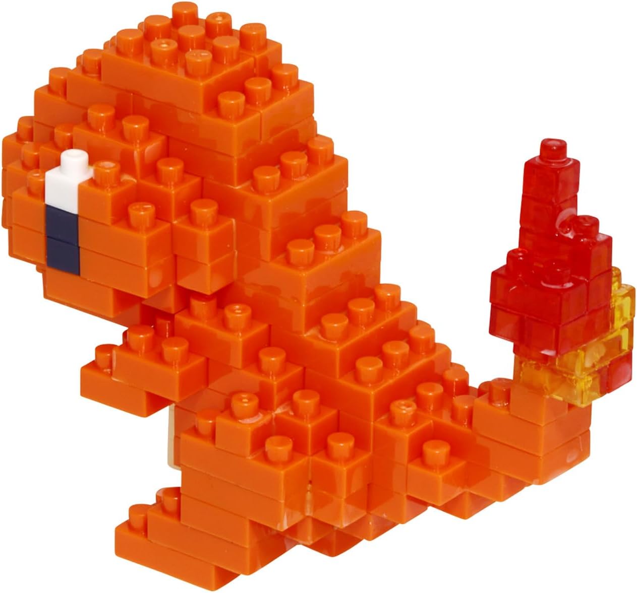 nanoblock - Charmander , Pokémon Series Building Kit Orange