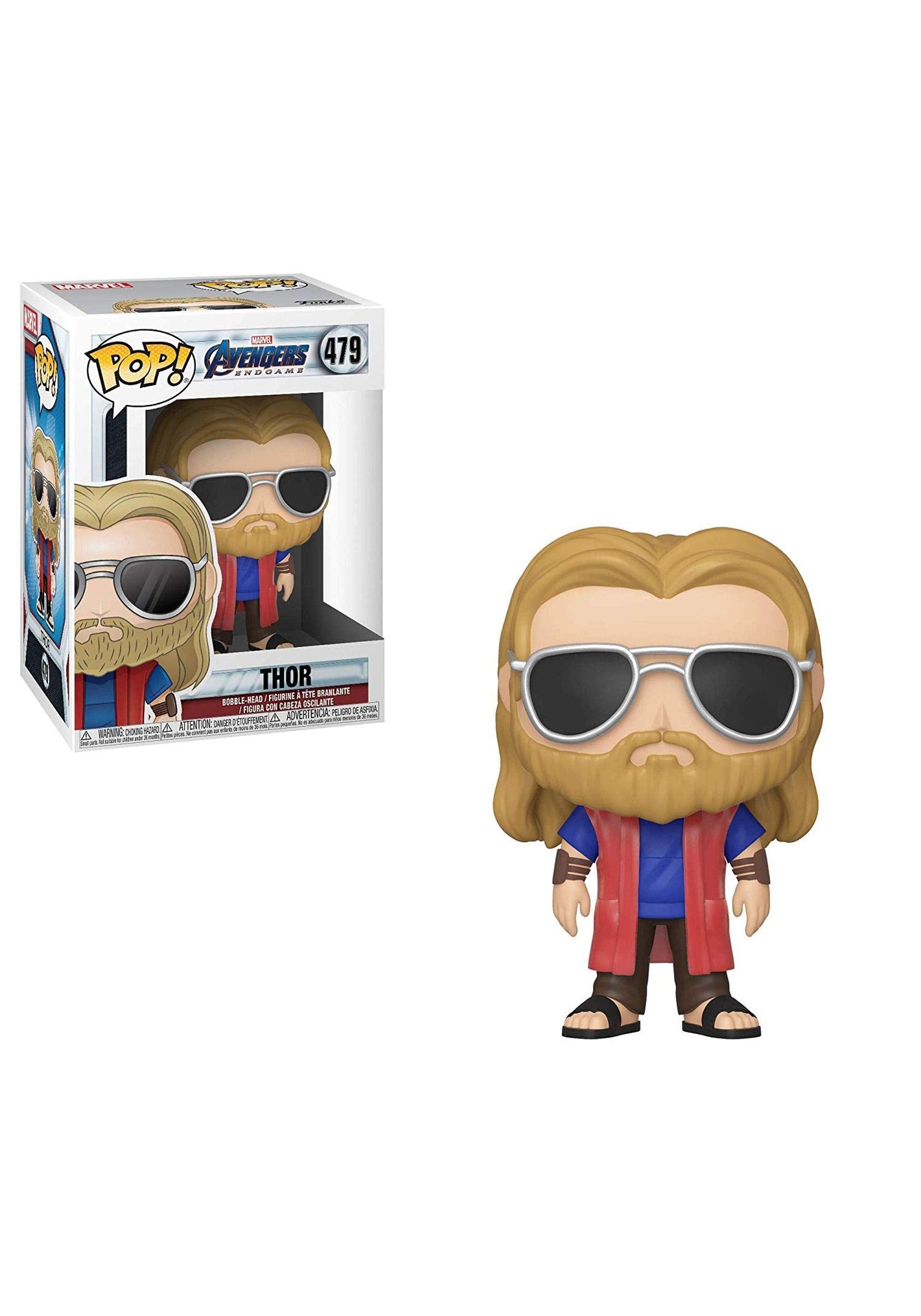 Funko Pop! Vinyl: Marvel Avengers Endgame-Thor - Figura de Vinilo Coleccionable - Idea de Regalo- Mercancia Oficial - Juguetes para Niños y Adultos - Movies Fans - Muñeco para Coleccionistas