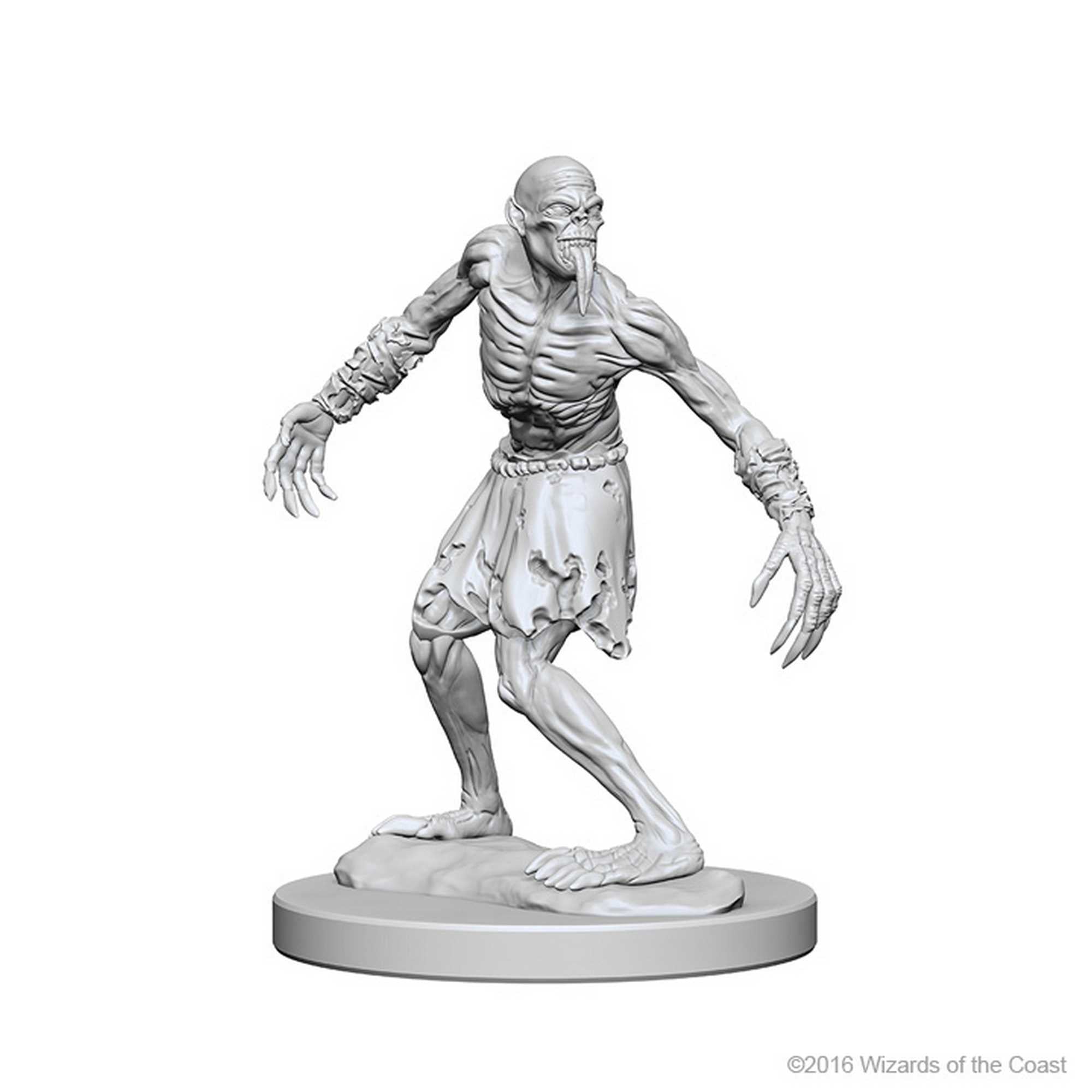 D&D Unpainted Miniatures: Ghouls