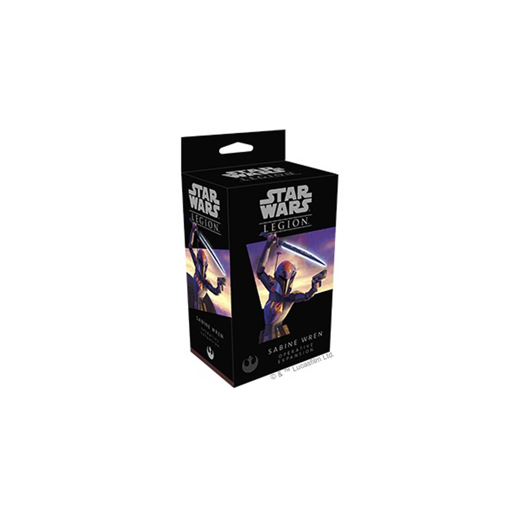 Atomic Mass Games | Star Wars Legion: Rebel Expansions: Sabine Wren Operative | Unit Expansion | Miniatures Game | Ages 14+ | 2 Players | 90 Minutes Playing Time
