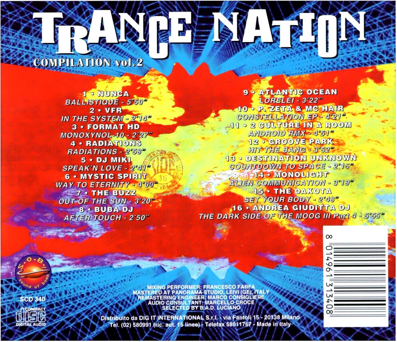 trance nation vol.2 by francesco farfa