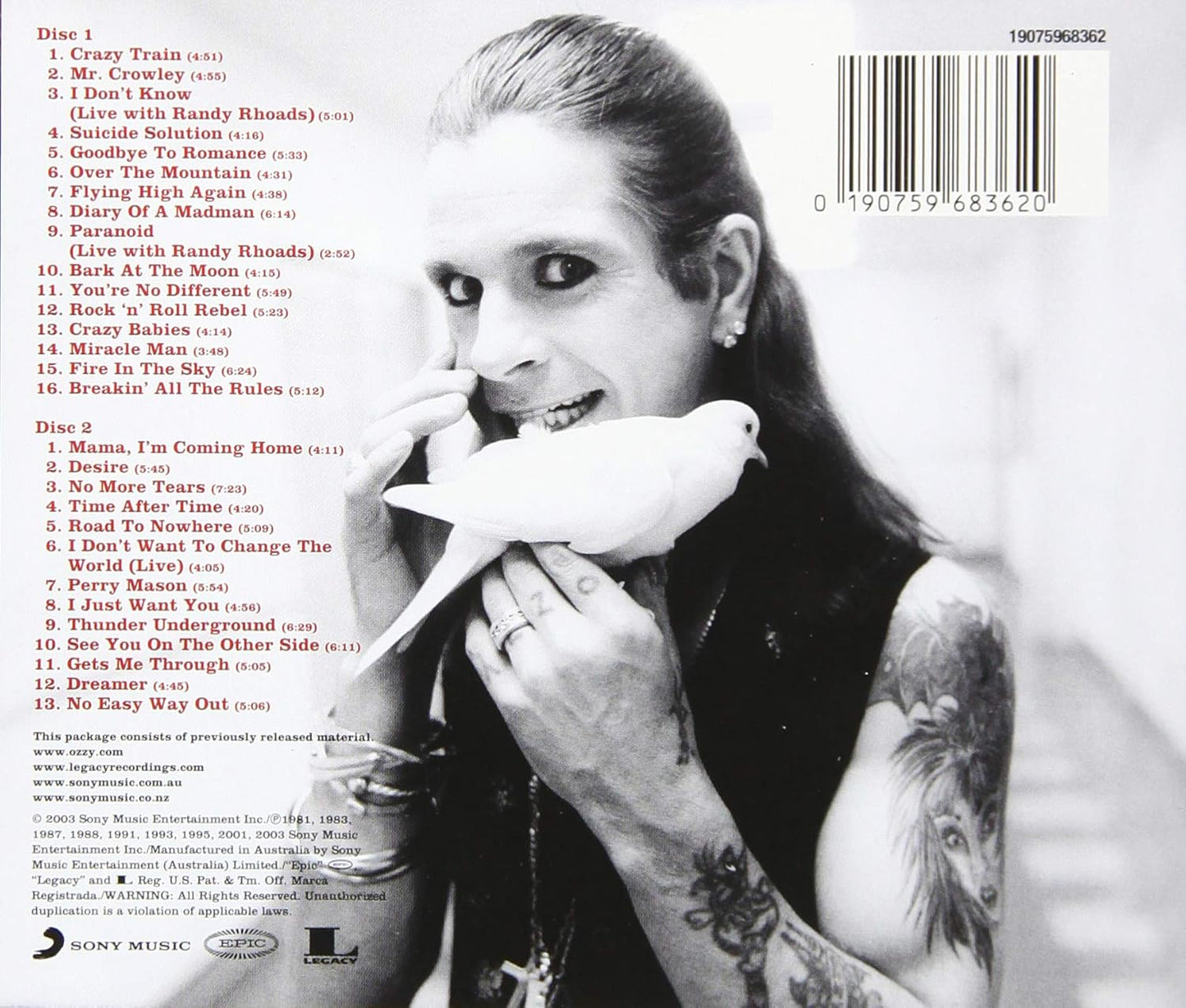 Essential Ozzy Osbourne (Gold Series
