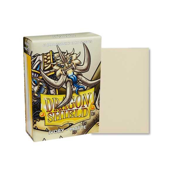 Dragon Shield Matte Japanese size -Ivory (60 ct. In box)