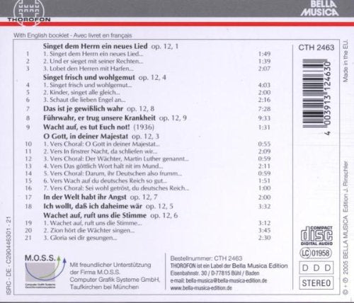 Geistliche Chormusik Op 12