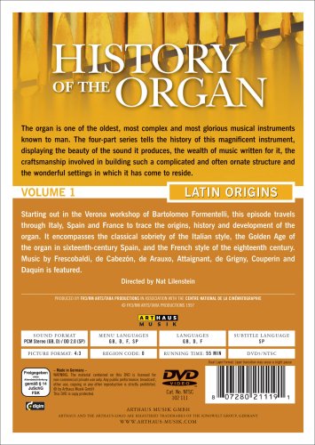 History of the Organ, Vol. 1: Latin Origins