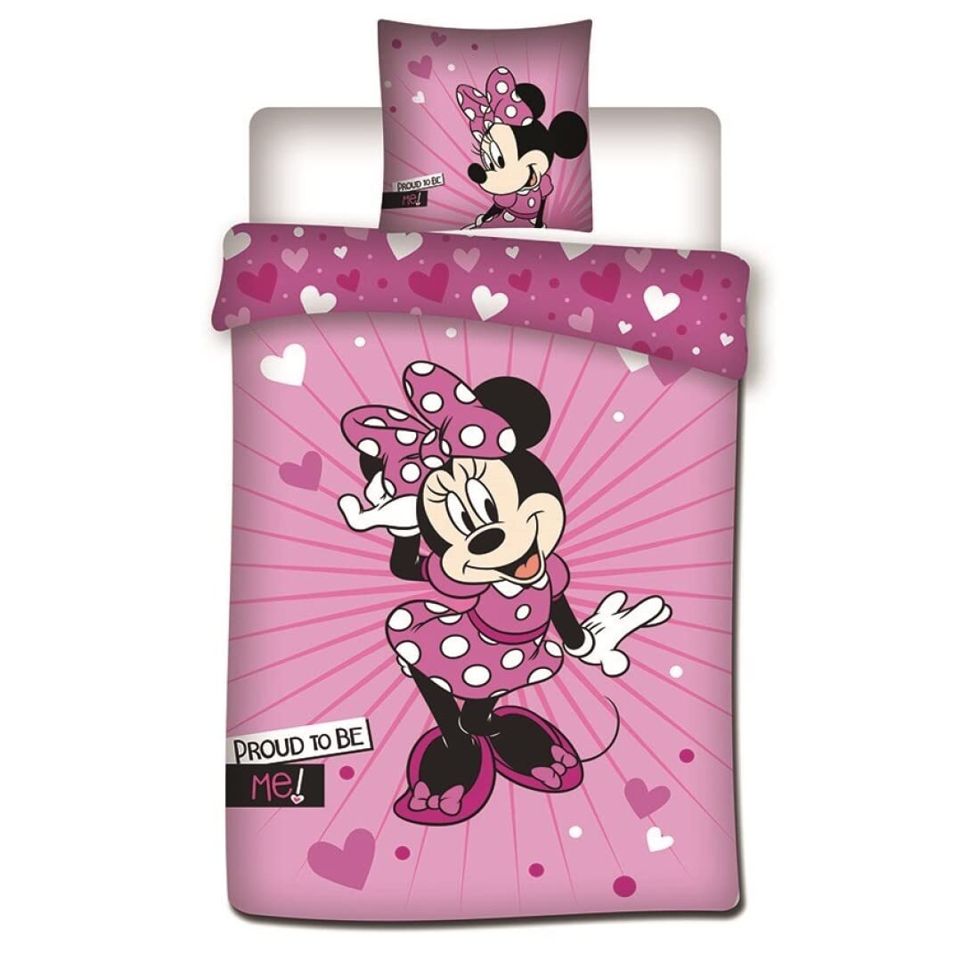 Minnie Watch, microfiber, Cranberry, California King