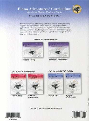 Piano Adventures All-In-Two Level 2A Lesson/Theory