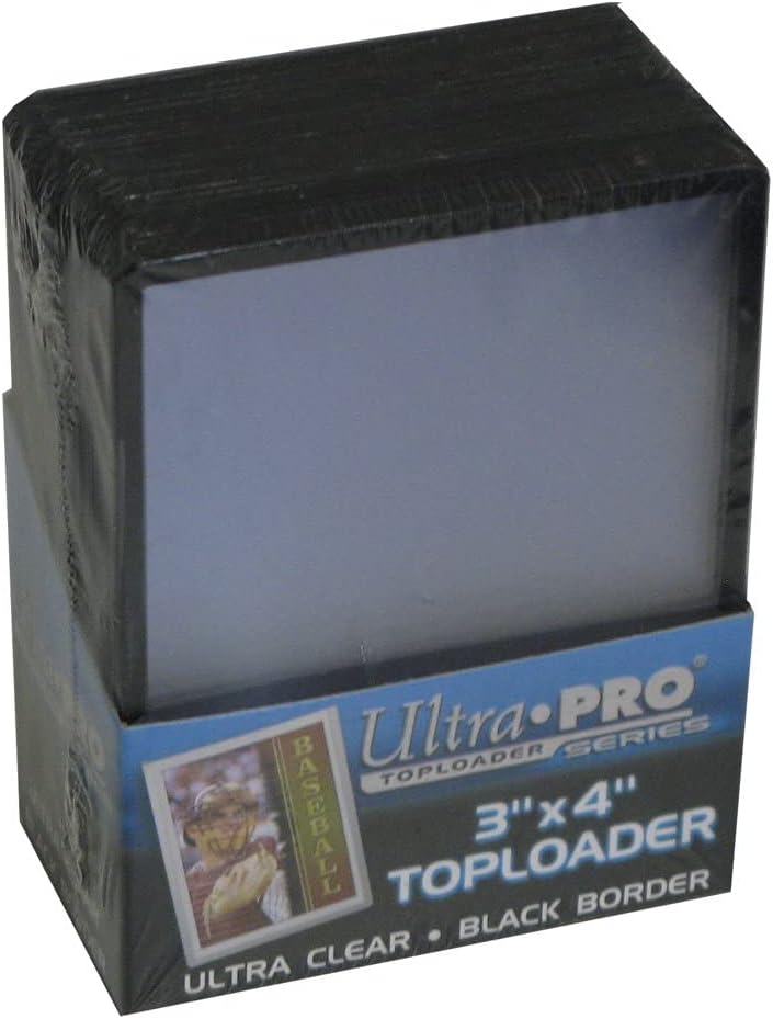 Ultra Pro Black Border Toploader 81185