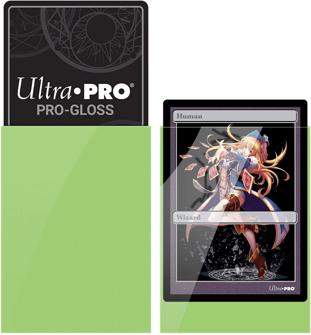 Ultra Pro Sleeves 60 d10 Card Game (Lime Green