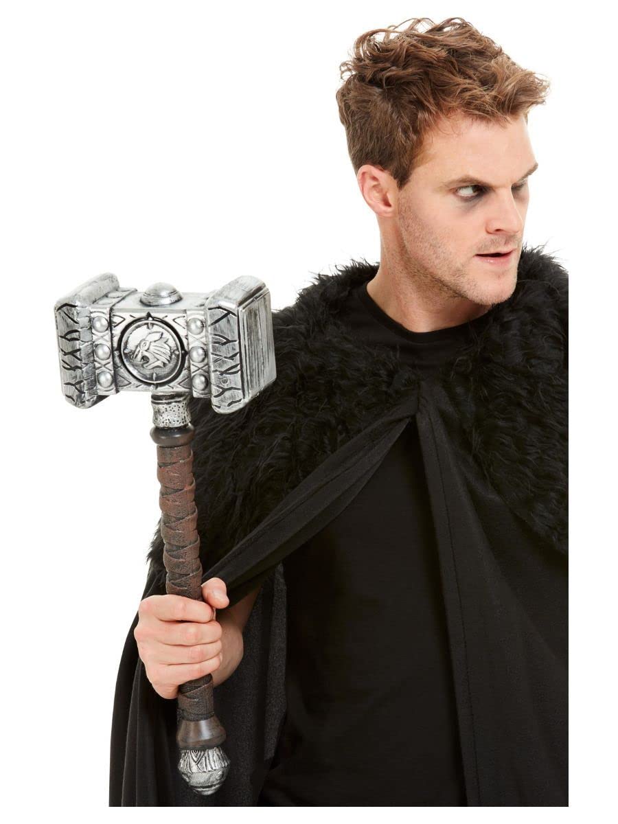 Smiffys Hammer Prop, Silver