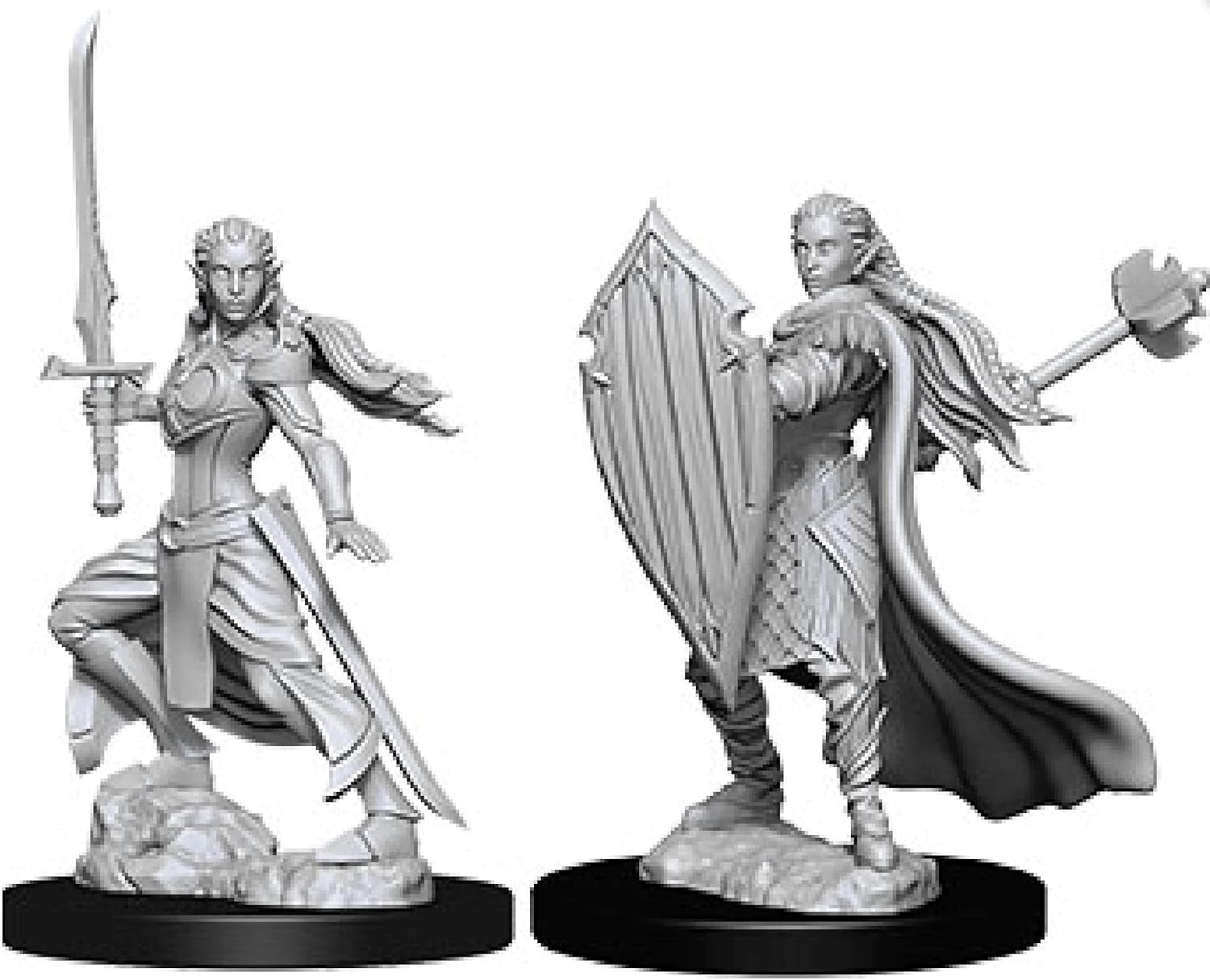 D&D Nolzurs Marvelous Unpainted Miniatures: Wave 9: Elf Female Paladin