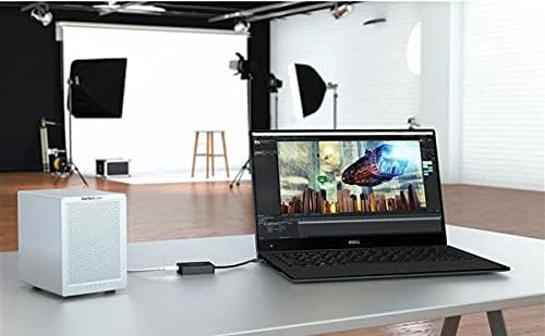 StarTech.com Thunderbolt 3 to Thunderbolt 2 Adapter (Non-Reversible) - TB3 Laptop to TB2 (20Gbps) or TB1 (10Gbps) Devices / Displays - Black - Windows/Mac (TBT3TBTADAP