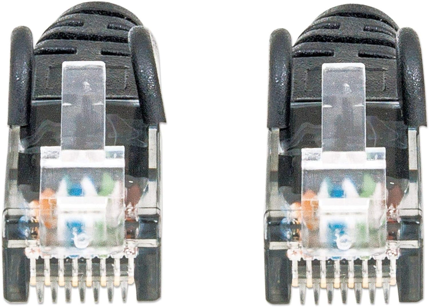 Intellinet Network Patch Cable, Cat6, 3m, Black, CCA, U/UTP, PVC, RJ45, Gold Plated Contacts, Snagless, Booted, Polybag 3 m Cat6, U/UTP, CCA Black