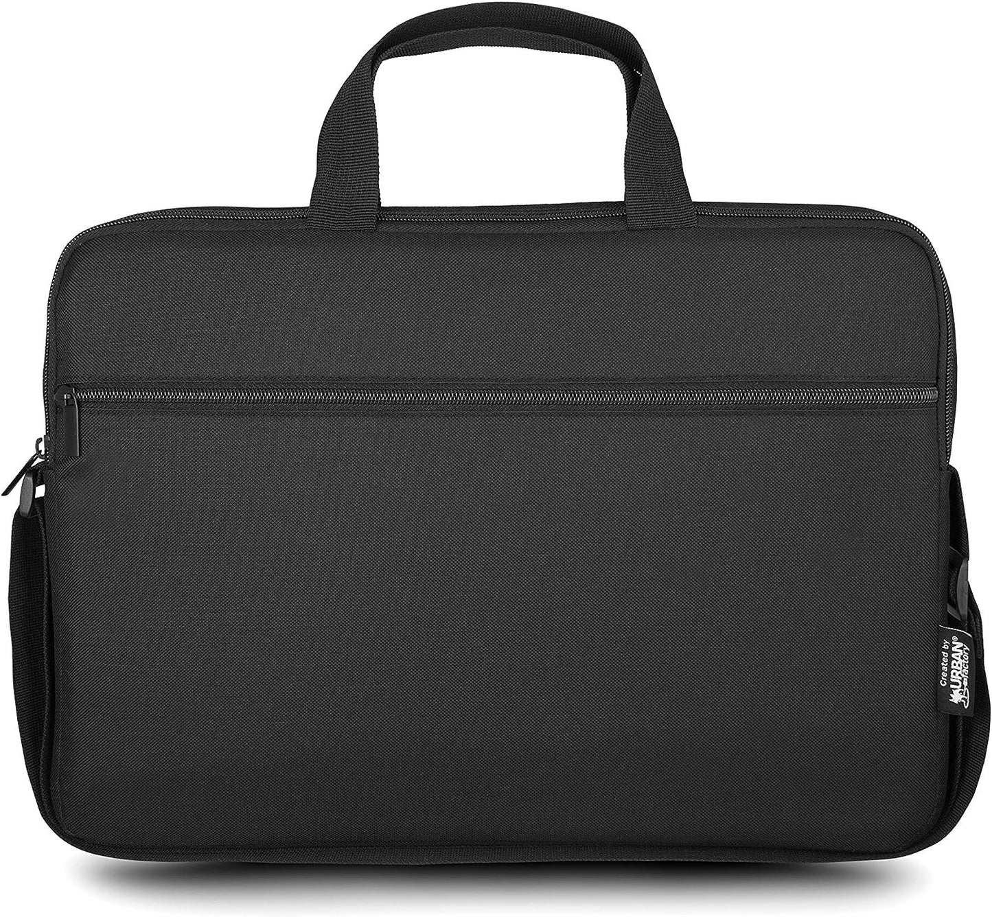 Nylee Toploading Laptop Bag 12.5In Black