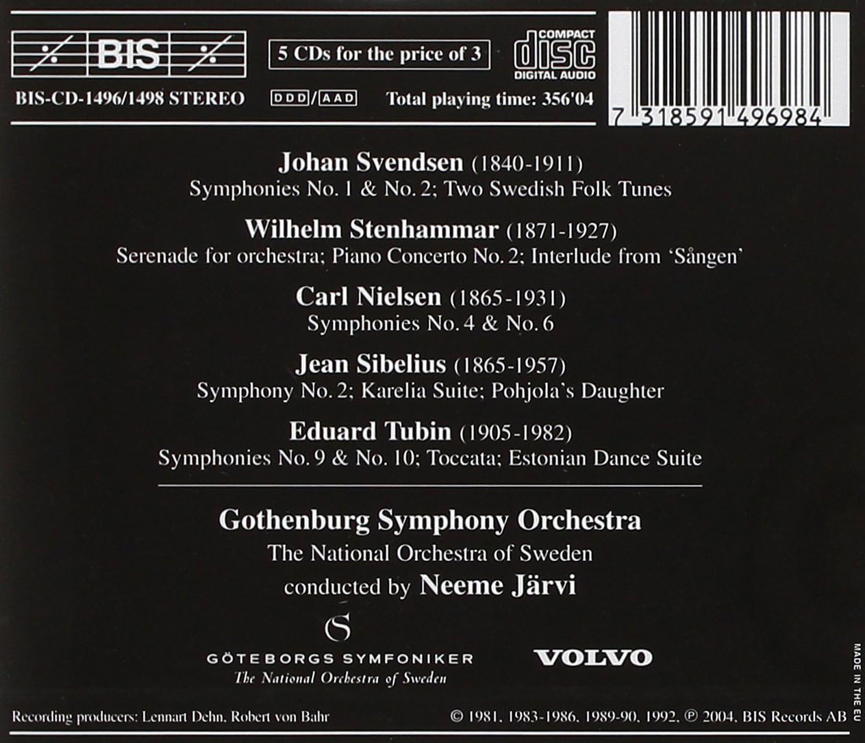Five Nordic Masters