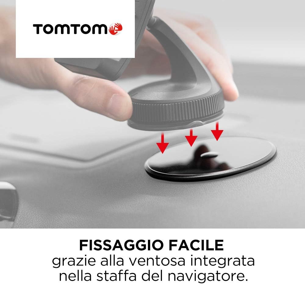 TomTom L131450 Sat Nav Adhesive Dashboard Mount Disks for All Sat Nav Models , Black