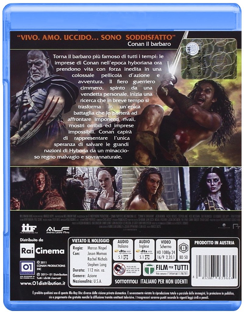 Conan-The Barbarian 3D (3D+Br