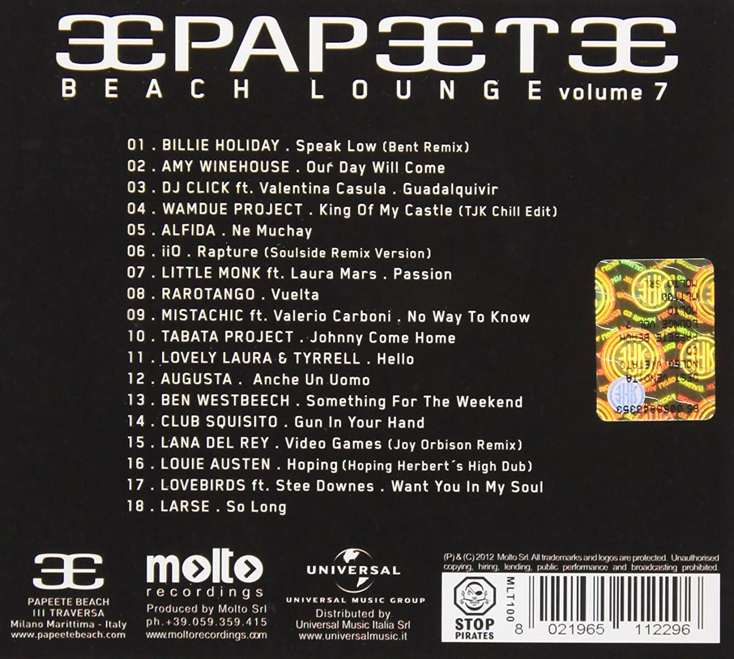 Papeete Beach Lounge V.7