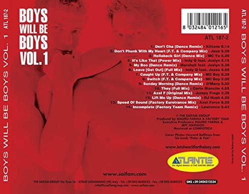 Boys Will Be Boys Vol. 1