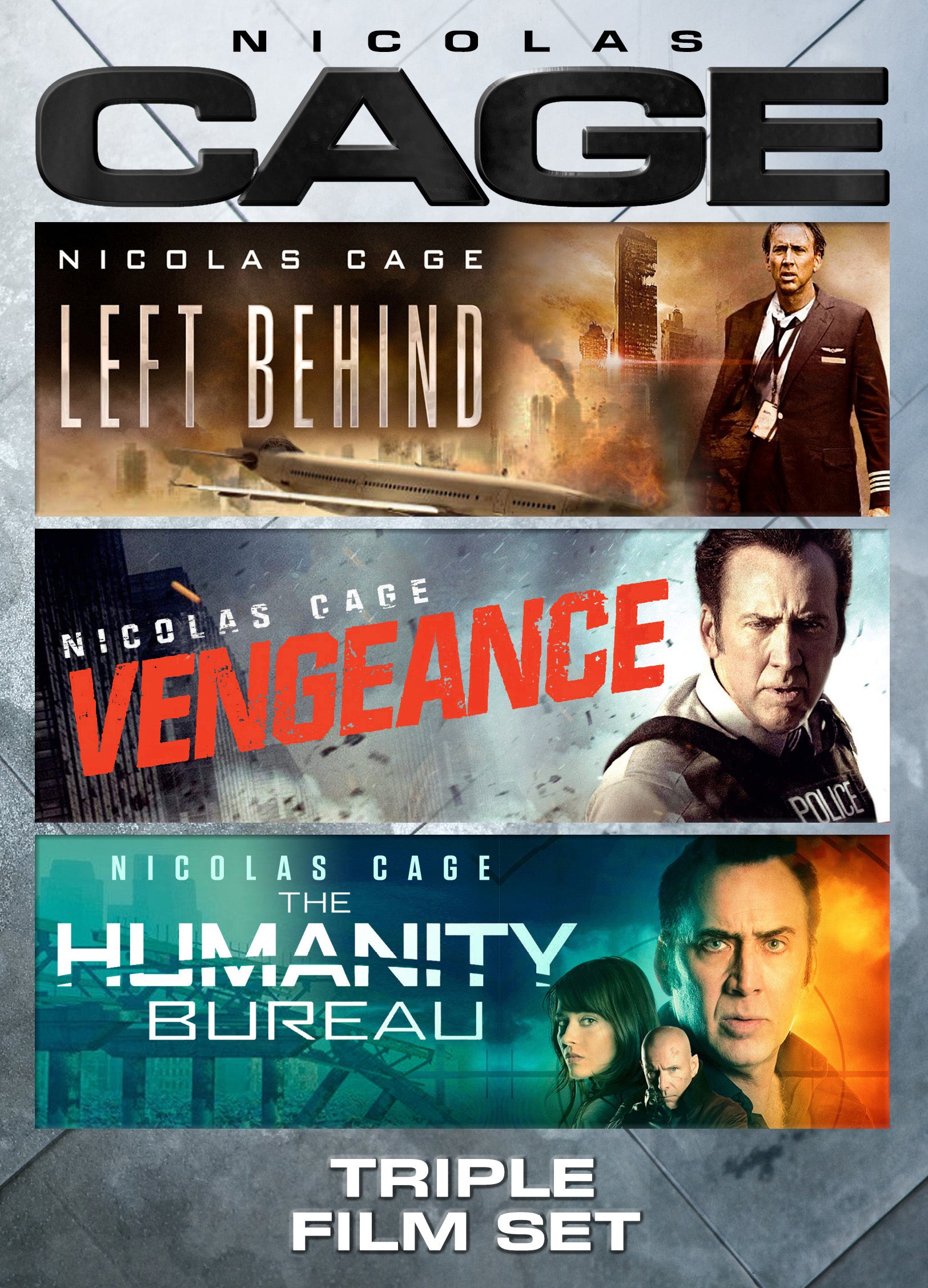 Nicolas Cage Triple