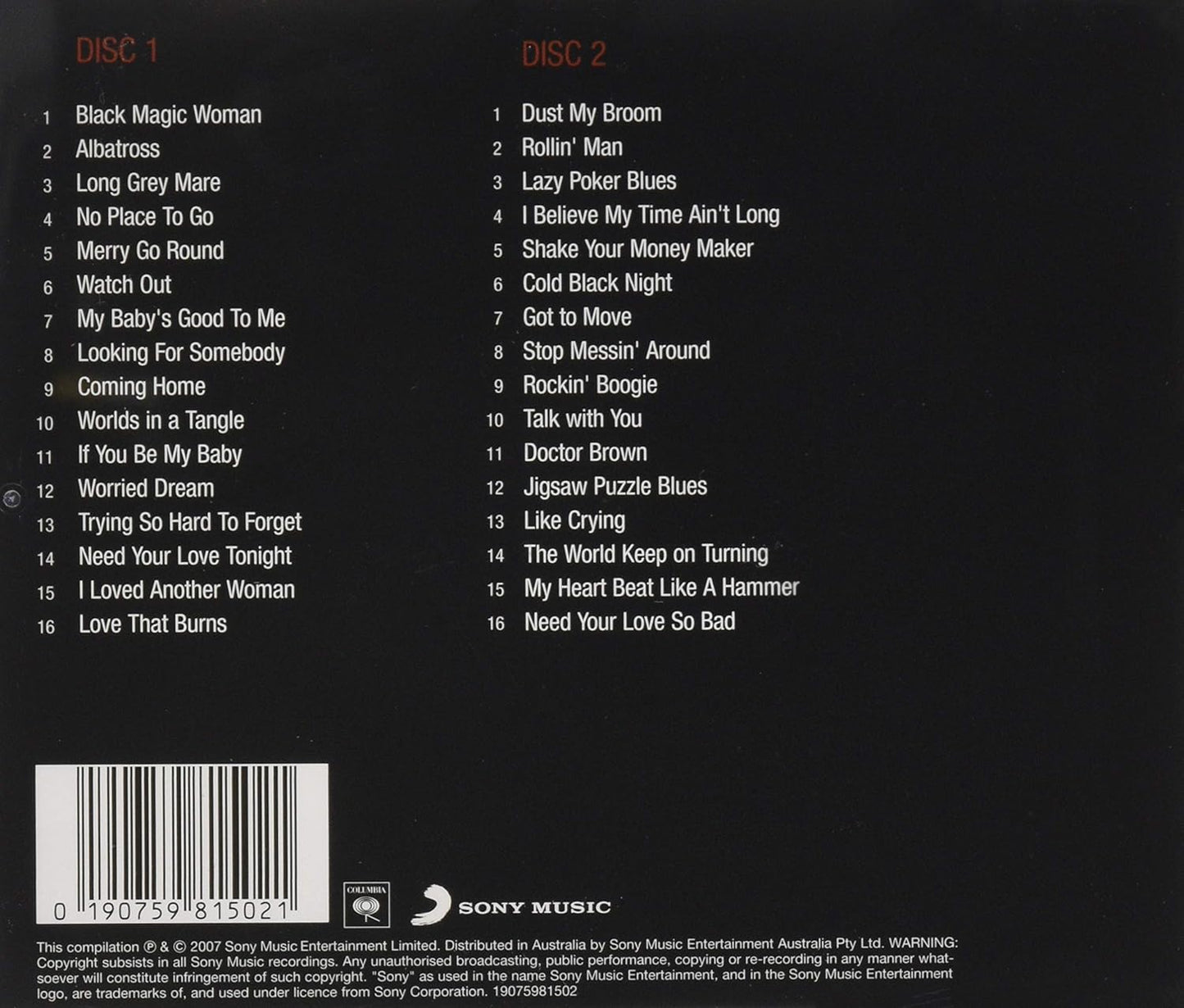 Essential Fleetwood Mac (Sony Gold Series)