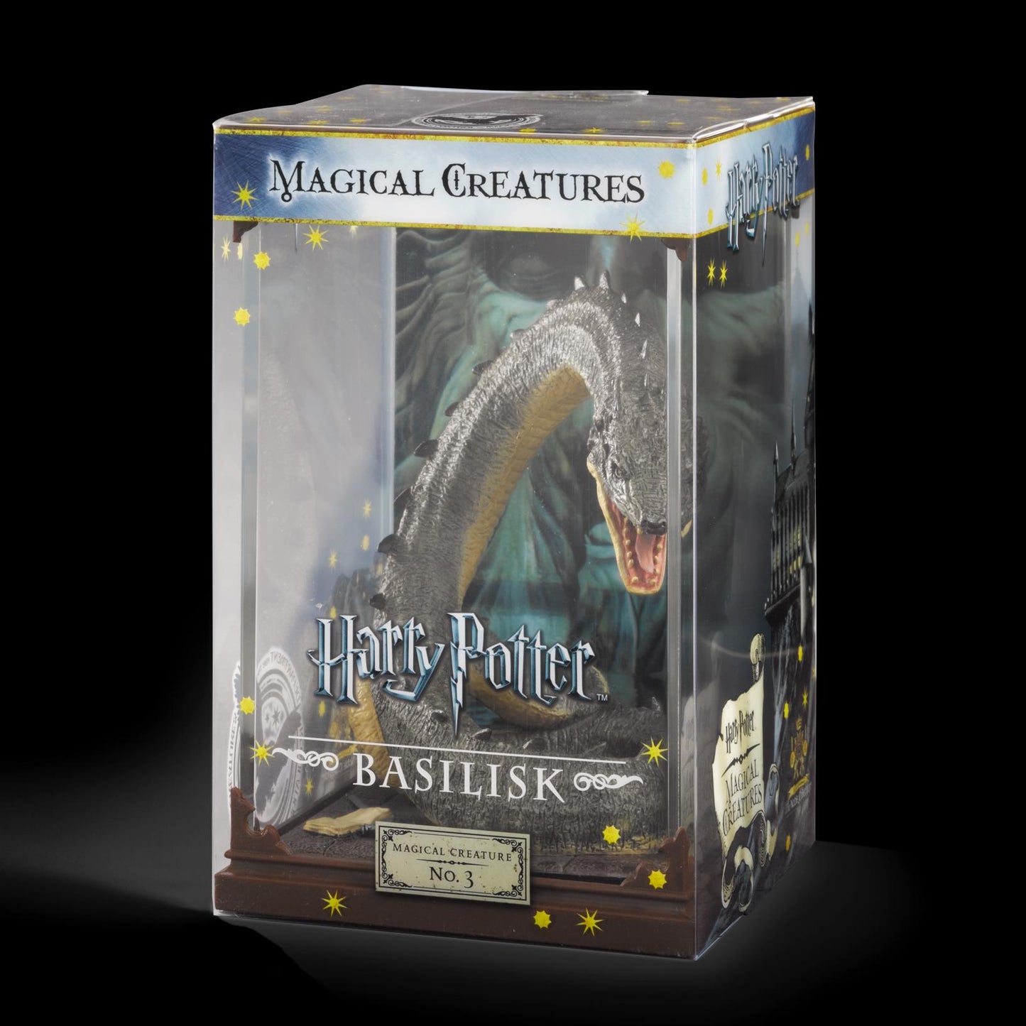 The Noble Collection - Magical Creatures Basilisk - Hand-Painted Magical Creature #3 - Officially Licensed 7in (18.5cm) Harry Potter Toys Collectable Figures - For Kids & Adults