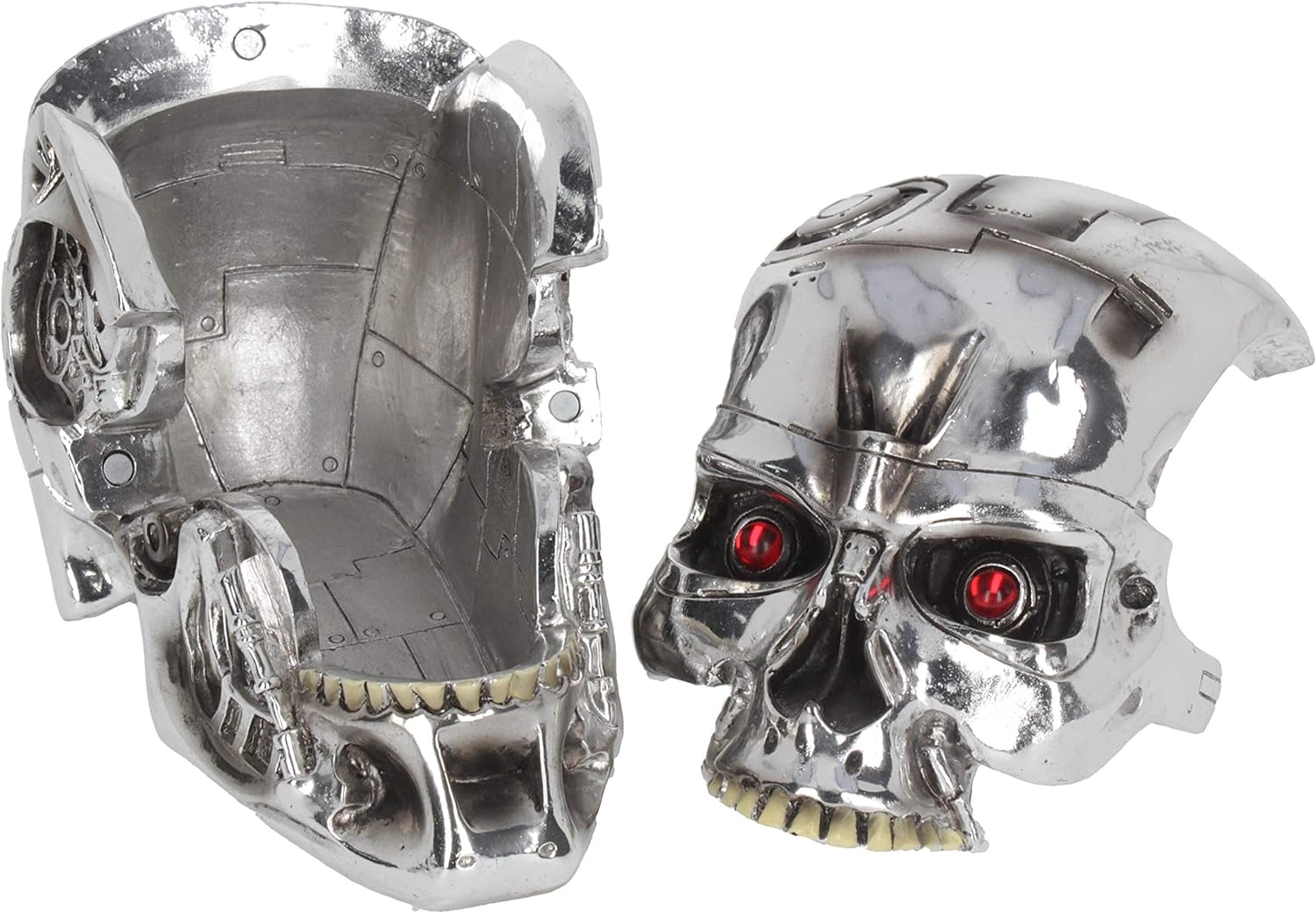 Nemesis Now T-Terminator Box 18cm Silver, Resin