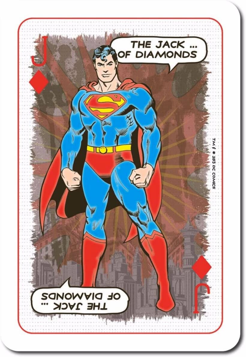 Waddingtons - Juego de Cartas DC Comics (Winning Moves 13780