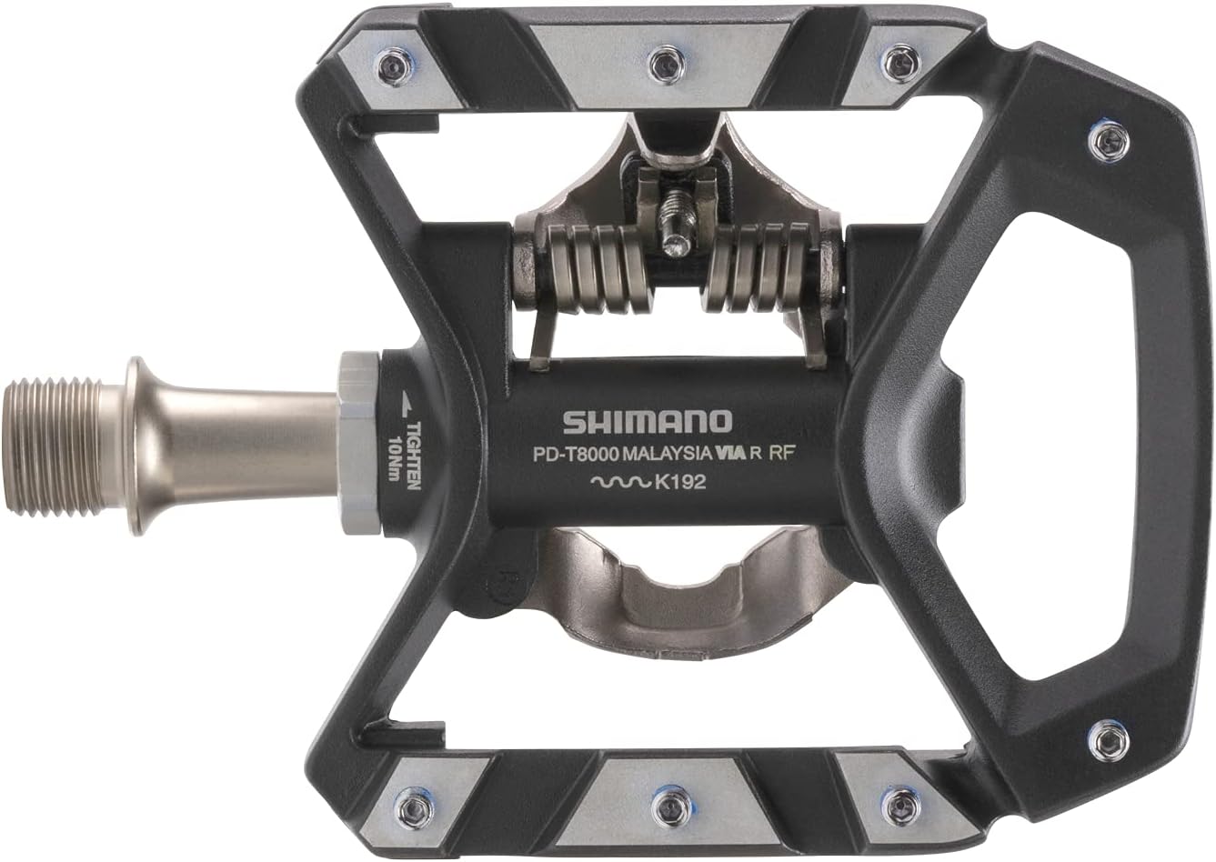 Shimano PD-T8000 XT MTB SPD Trekking pedals, single-sided mechanism