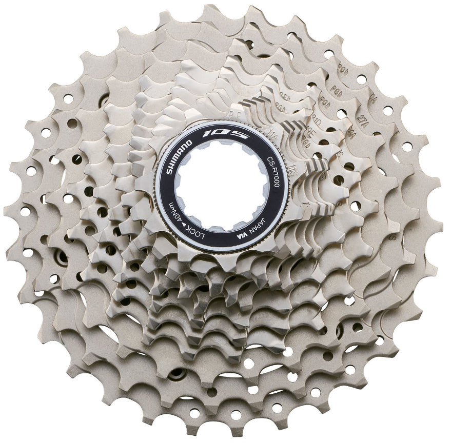 Shimano CS-R7000 105 11-speed cassette, 11 - 30T