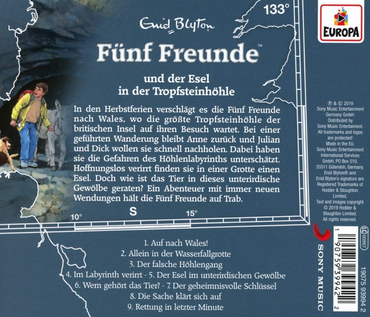 133/Fünf Freunde und der Esel in der Tropfsteinhöh