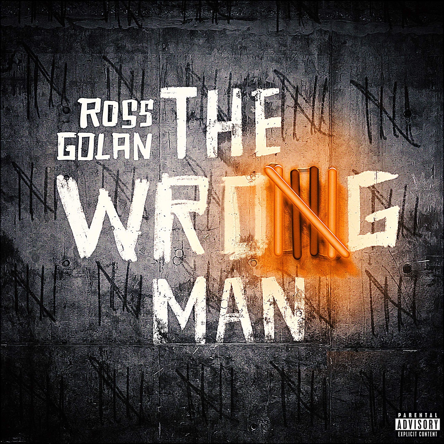 The Wrong Man Translucent Orange Explicit Lyrics