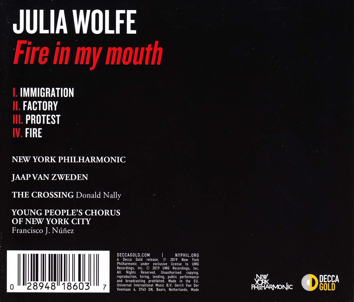 Wolfe: Fire in my mouth