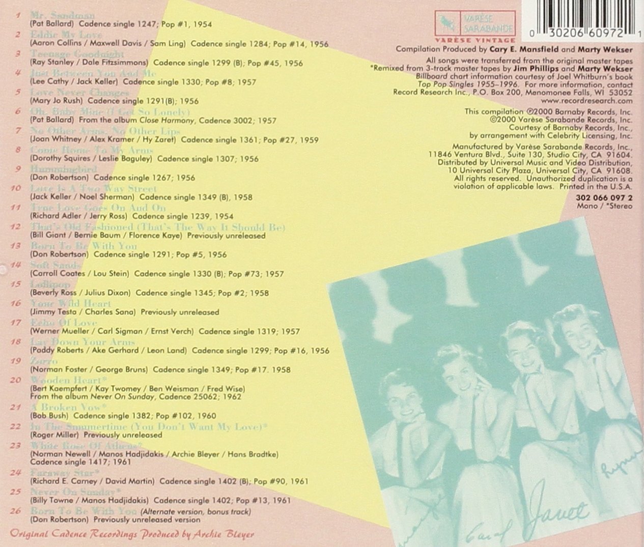 25 All Time Greatest Recordings
