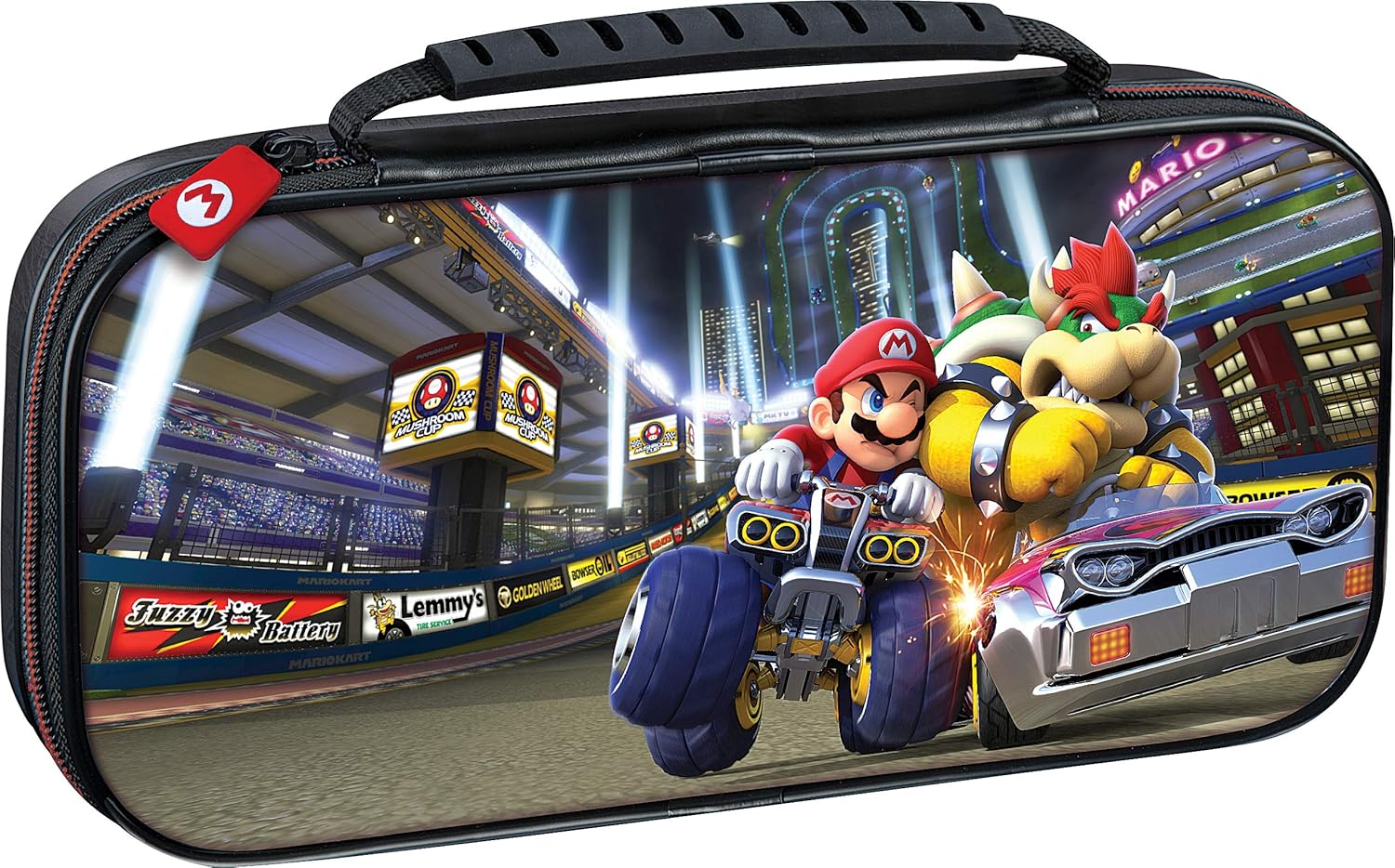 Nintendo 296670 Bigben Officieel Erkend Mario Bowser Reizen Geval (Nintendo Switch