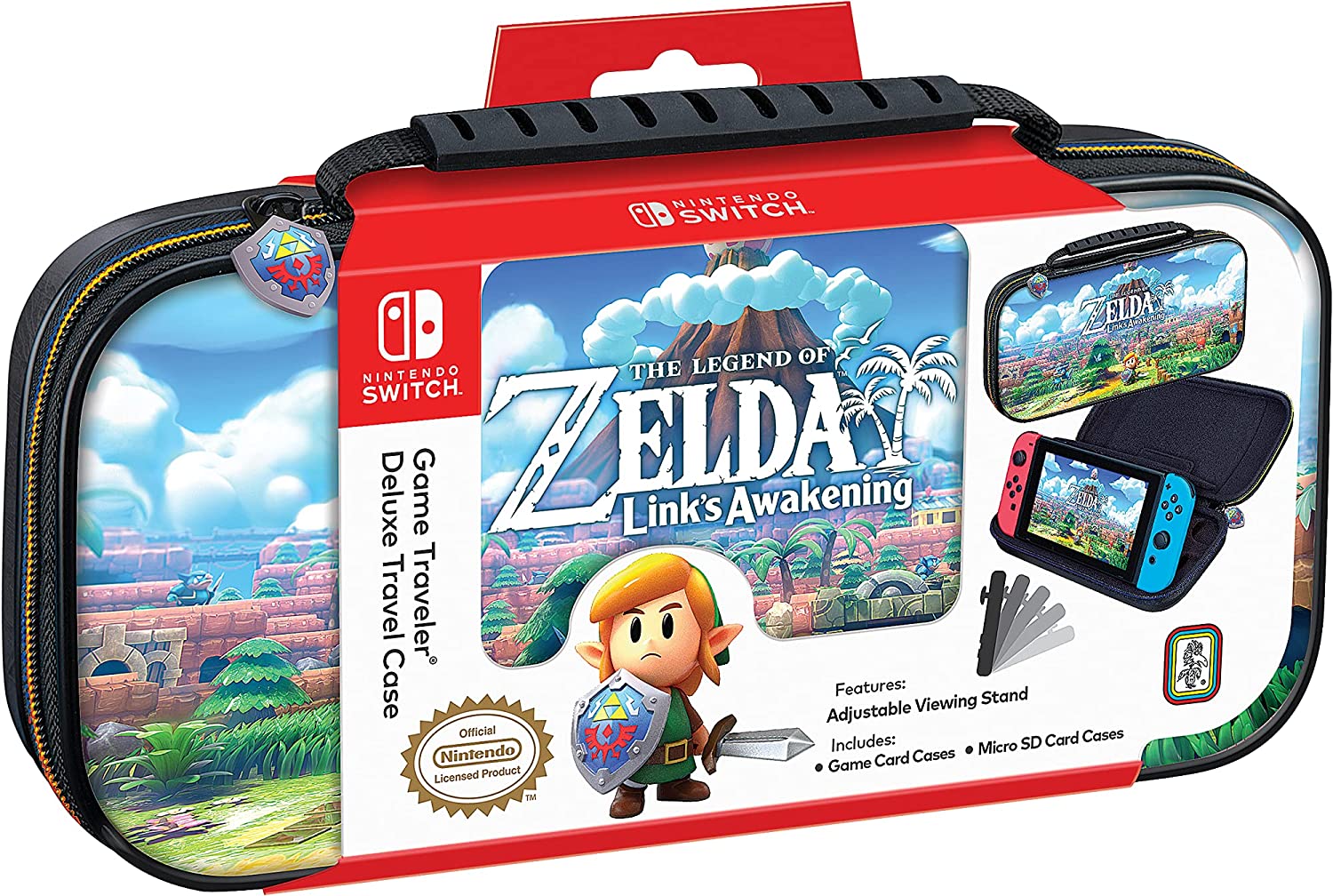 Nintendo 296673 Bigben Officieel Erkend Legende Ontwaken Reizen Geval (Nintendo Switch