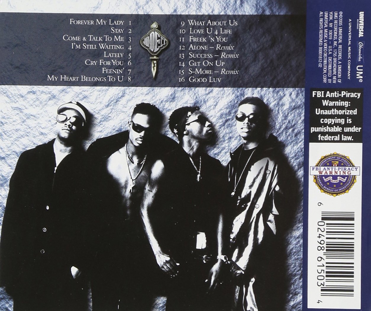Back To The Future: The Very Best Of Jodeci Explicit Lyrics