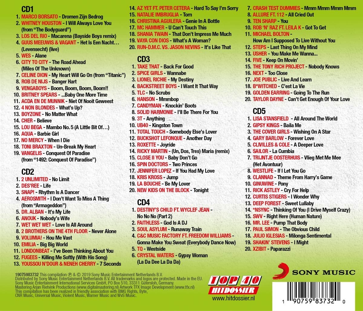 Top 40 Hitdossier - 90s